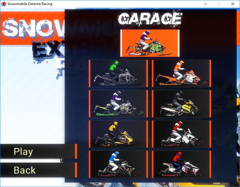 Snowmobile Extreme Racing - Screenshot #4