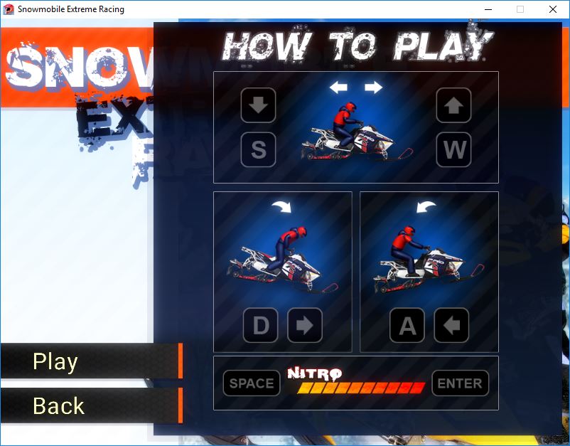Snowmobile Extreme Racing - Screenshot #2