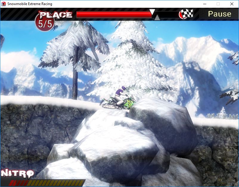 Snowmobile Extreme Racing - Screenshot #1