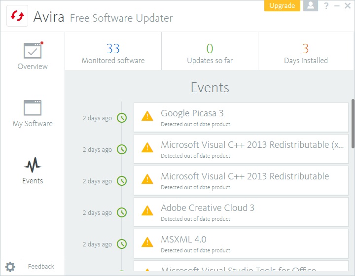 Avira Software Updater - Screenshot #2