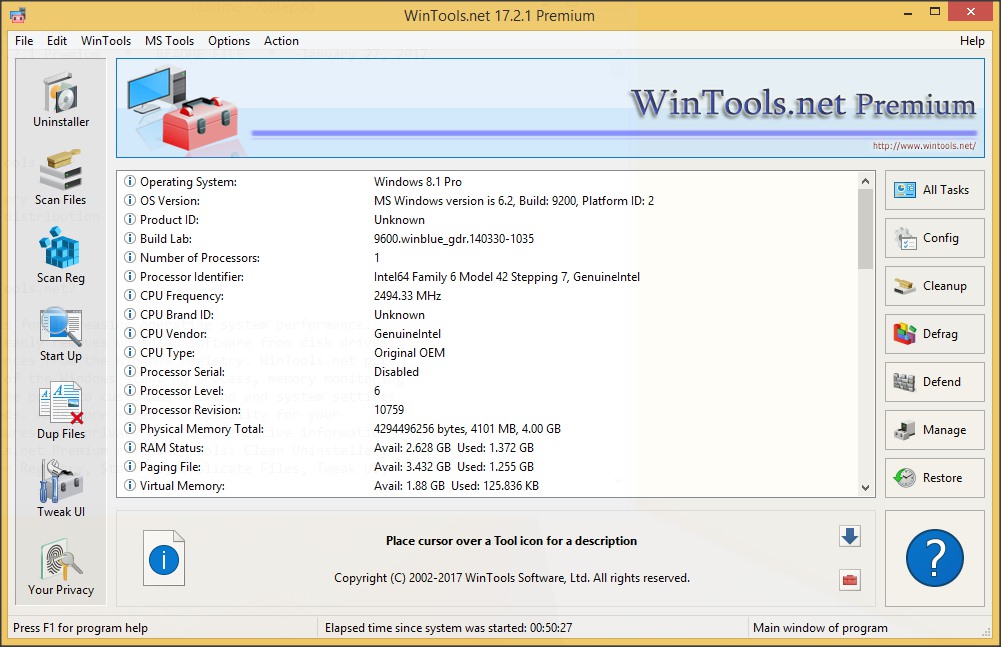 WinTools net Premium 23.8.1 instal the new
