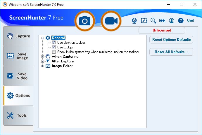 Wisdom-soft ScreenHunter Free - Screenshot #3