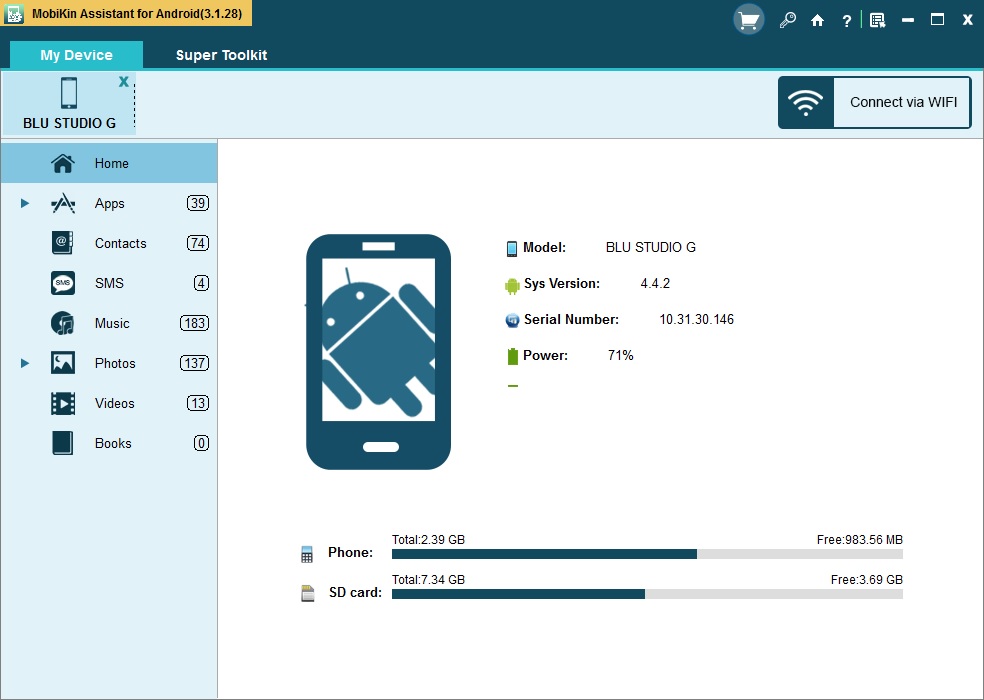 MobiKin Assistant for Android 4.0.19 download the new version