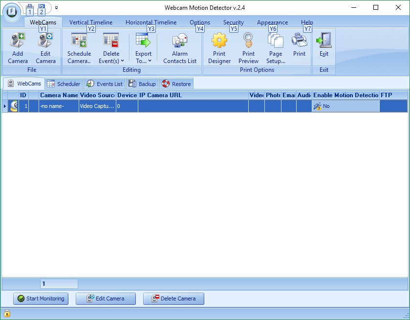 cam Motion Detector download for free SoftDeluxe