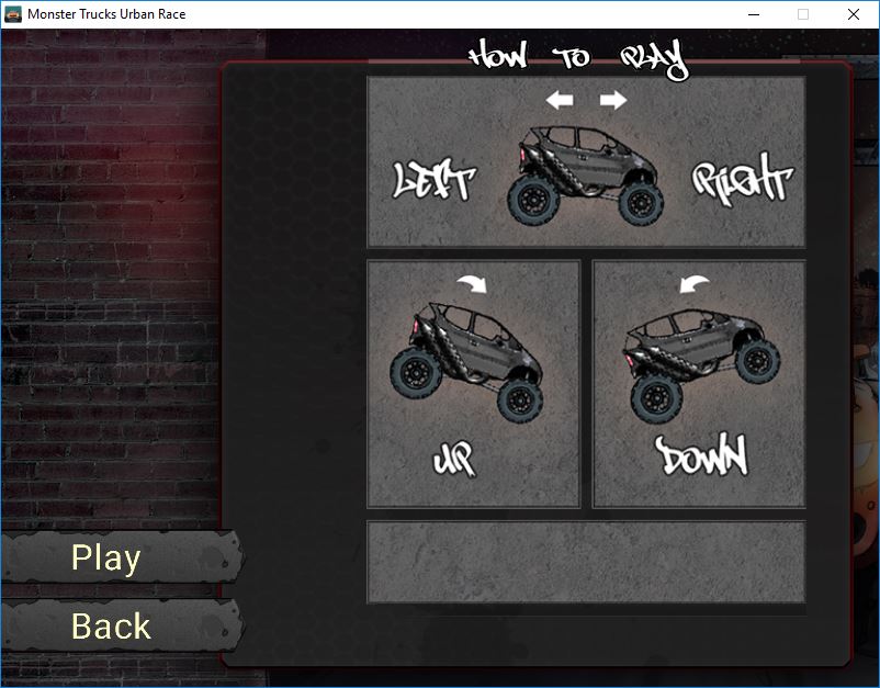 Monster Trucks Urban Race - Screenshot #2