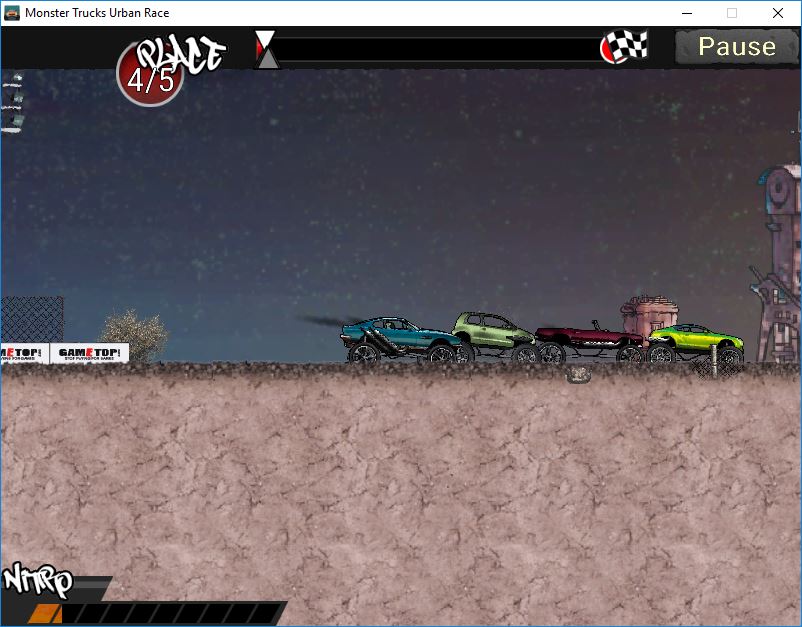 Monster Trucks Urban Race - Screenshot #1