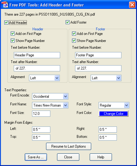 Free PDFill PDF Tools - Screenshot #2