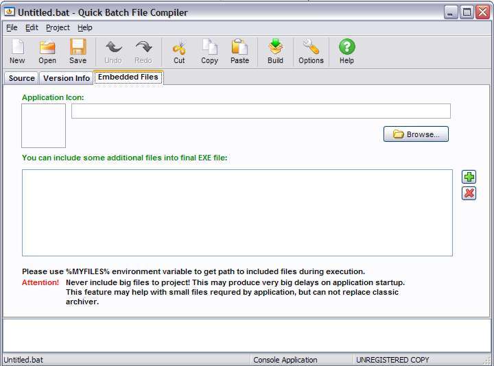 Quick Batch File Compiler - Screenshot #4