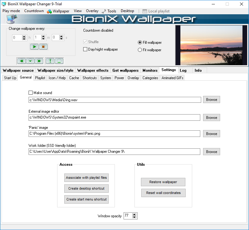 BioniX Wallpaper Changer latest version Get best Windows software