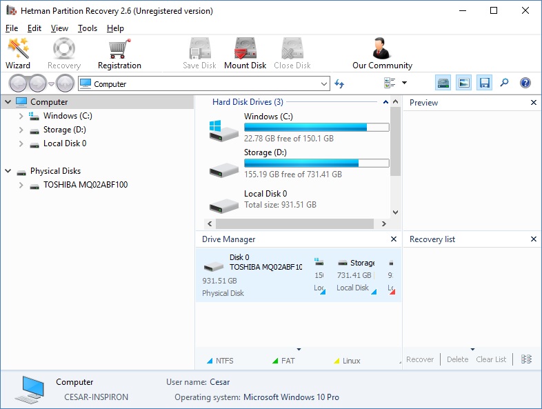 Hetman Partition Recovery - Screenshot #12