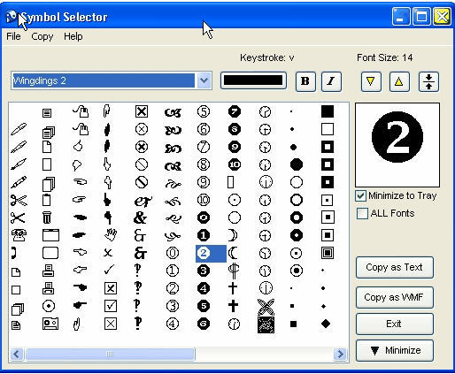 Symbols download for free - SoftDeluxe