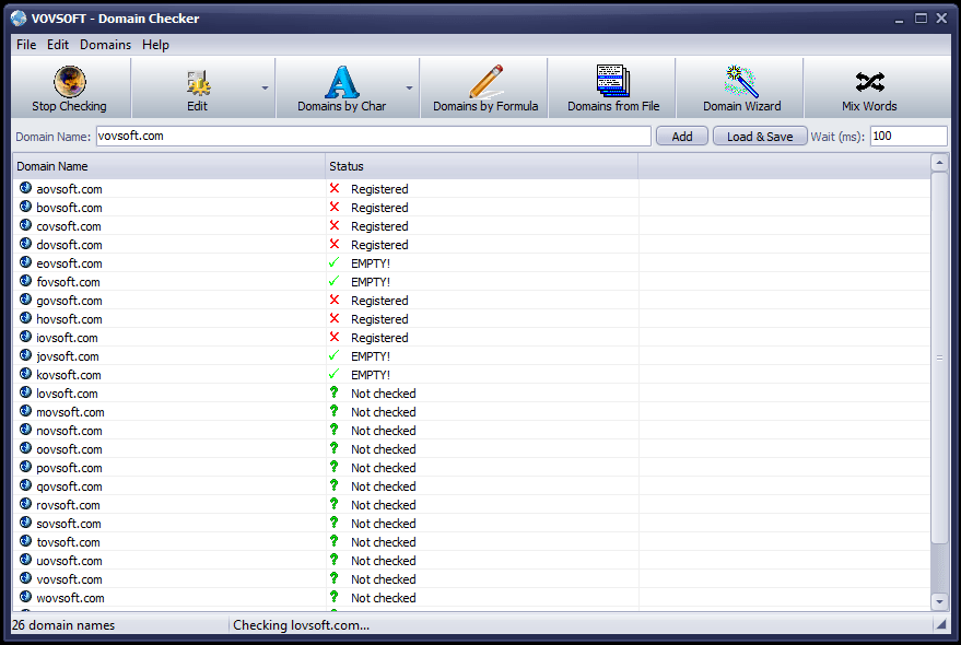 Domain Checker - Screenshot #3