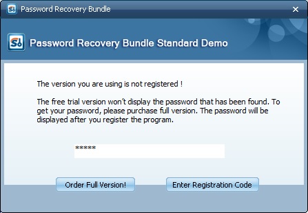 Password Recovery Bundle Standard - Screenshot #1
