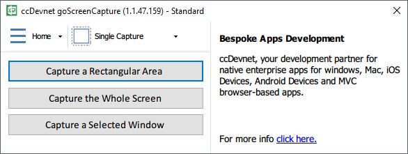 ccDevnet goScreenCapture - Screenshot #1