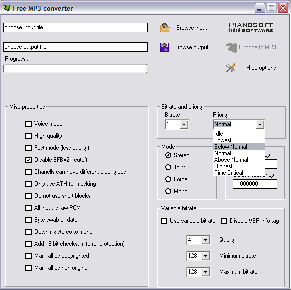 Free MP3 Converter - Screenshot #5