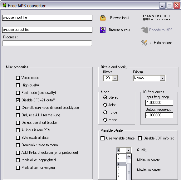 Free MP3 Converter - Screenshot #4