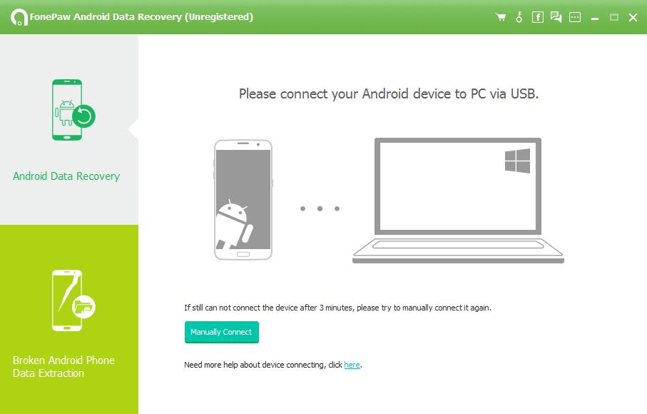 instal FonePaw Android Data Recovery 5.9.0