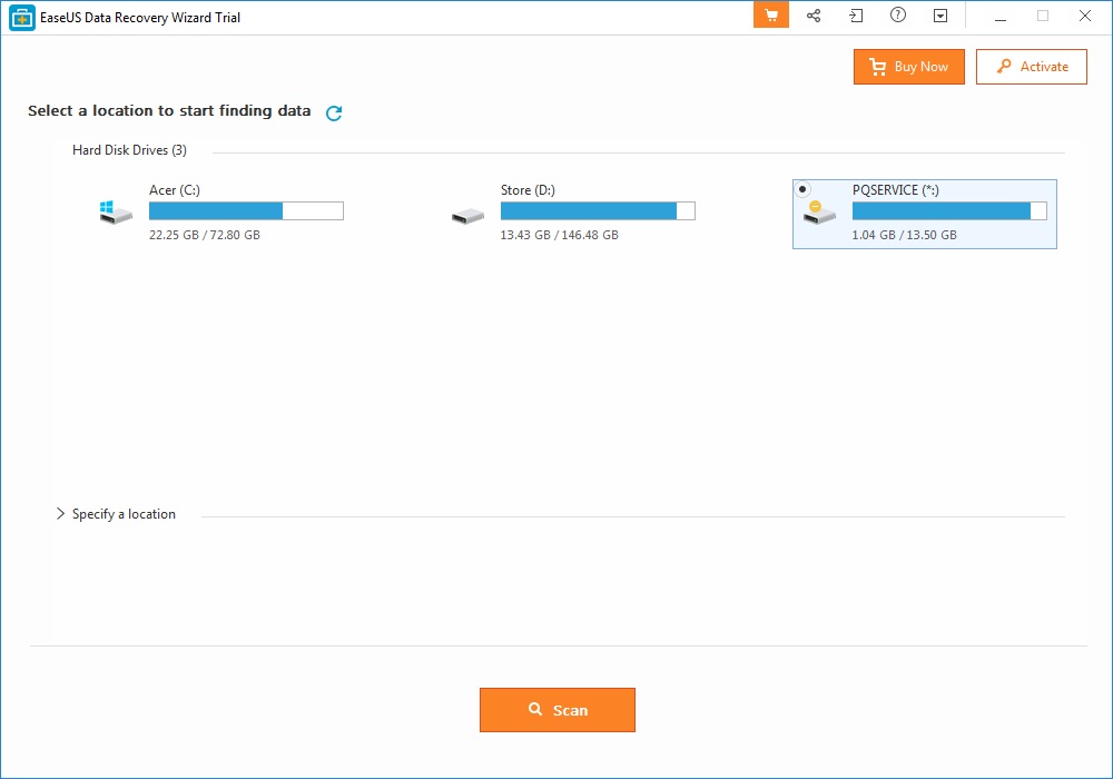 EaseUS Data Recovery Wizard - Screenshot #11