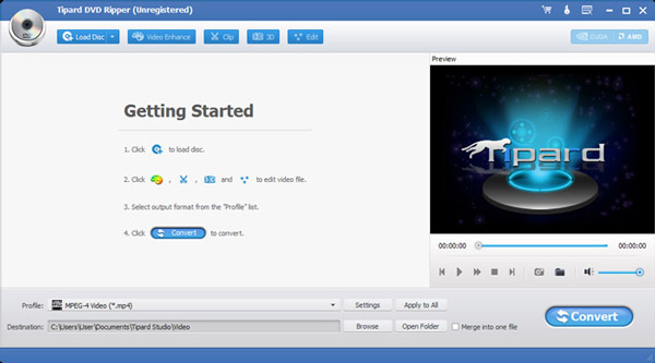 Tipard DVD Ripper - Screenshot #3