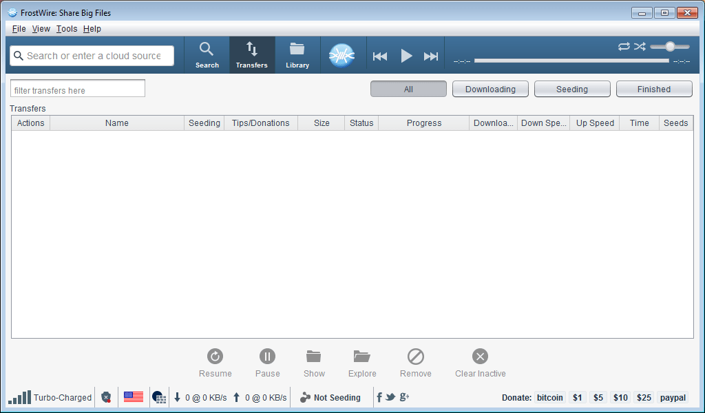 FrostWire - Screenshot #4