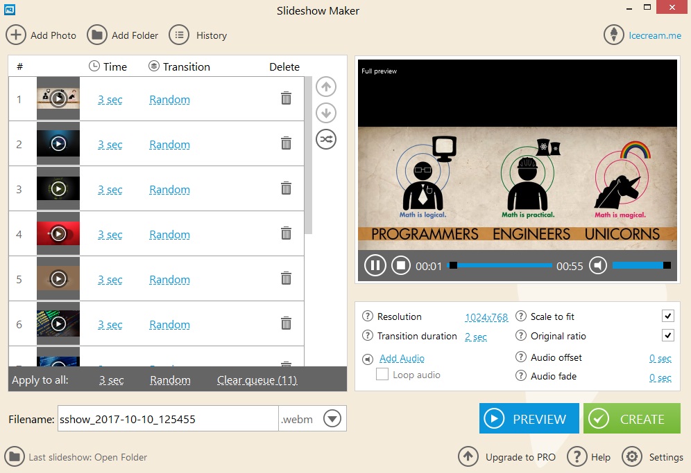 Icecream Slideshow Maker - Screenshot #8