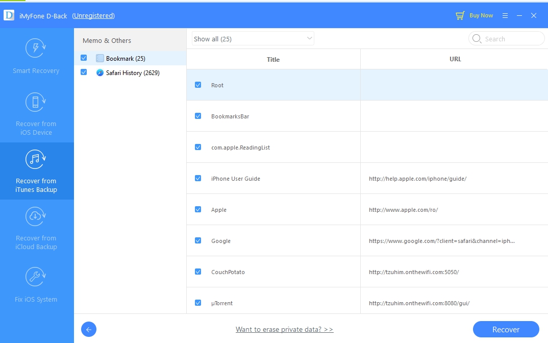 iMyfone D-Back - Screenshot #12
