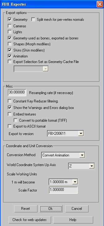 Autodesk FBX Plugin - 3ds Max - Screenshot #1