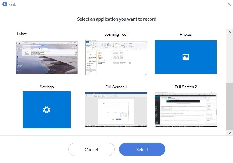 Articulate Peek - Screenshot #1