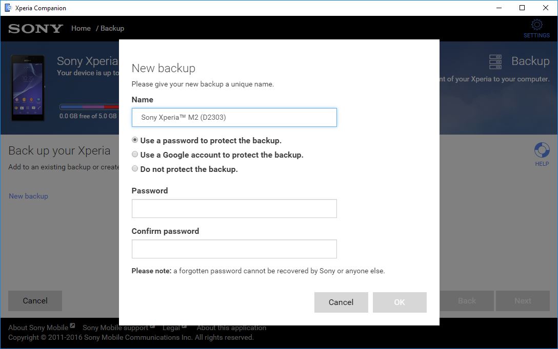 Xperia Companion - Screenshot #7