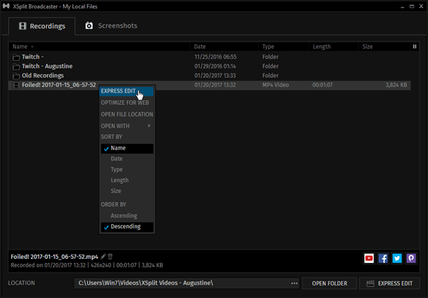 XSplit Broadcaster - Screenshot #10