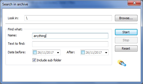WinArchiver - Screenshot #6