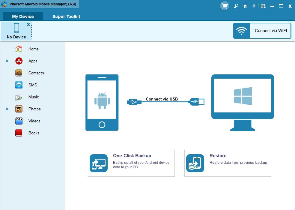 Vibosoft Android Mobile Manager - Screenshot #1