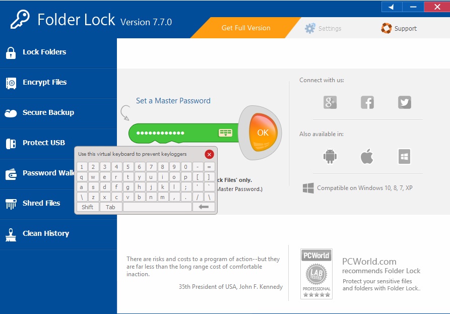 Folder Lock - Screenshot #2