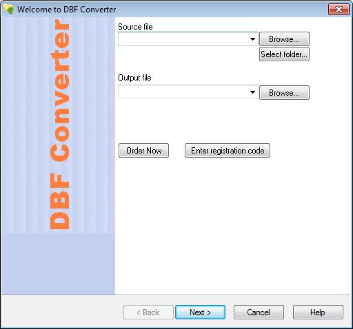 DBF Converter - Screenshot #3