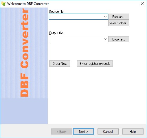 DBF Converter - Screenshot #2