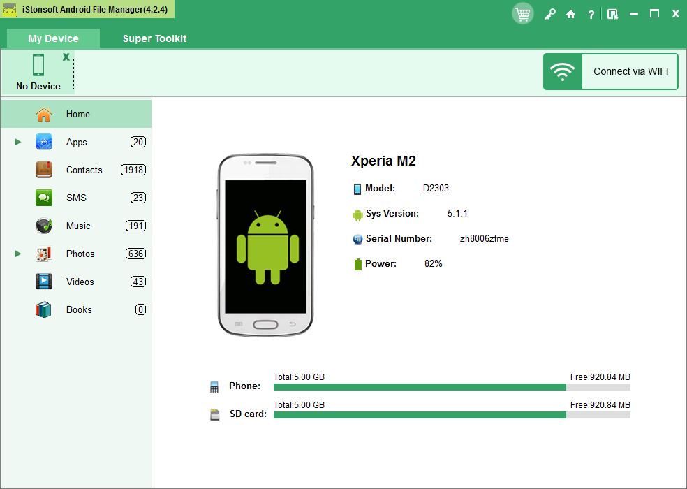 iStonsoft Android File Manager - Screenshot #4