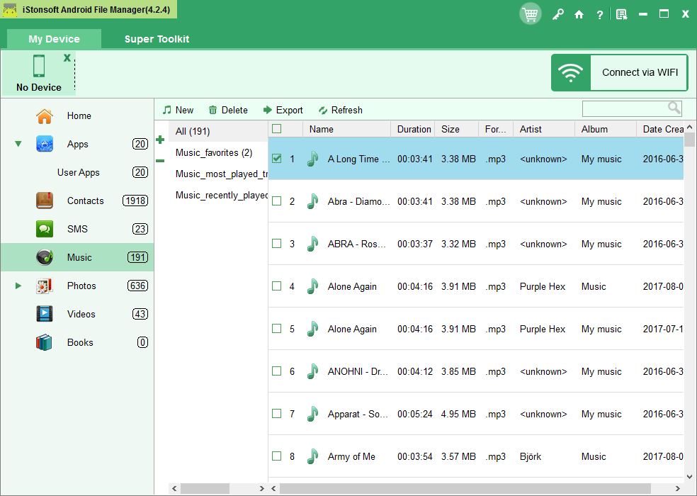 iStonsoft Android File Manager - Screenshot #2