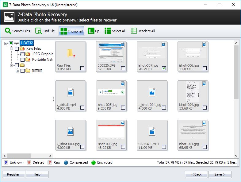 7-Data Photo Recovery - Screenshot #3