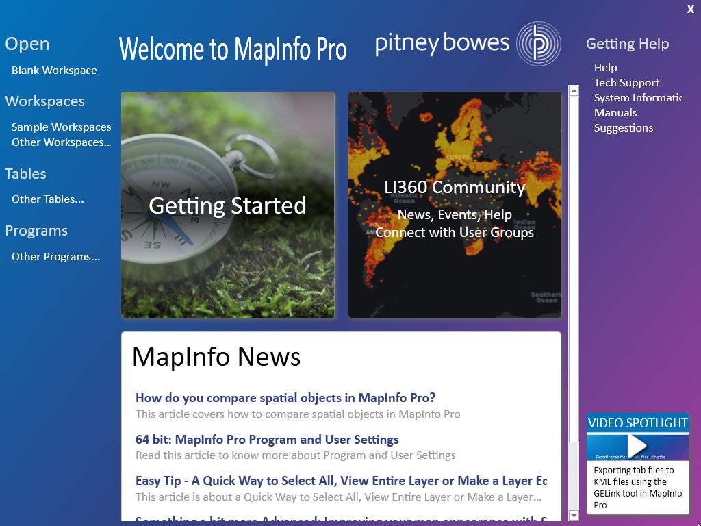 Mapinfo professional 8.0