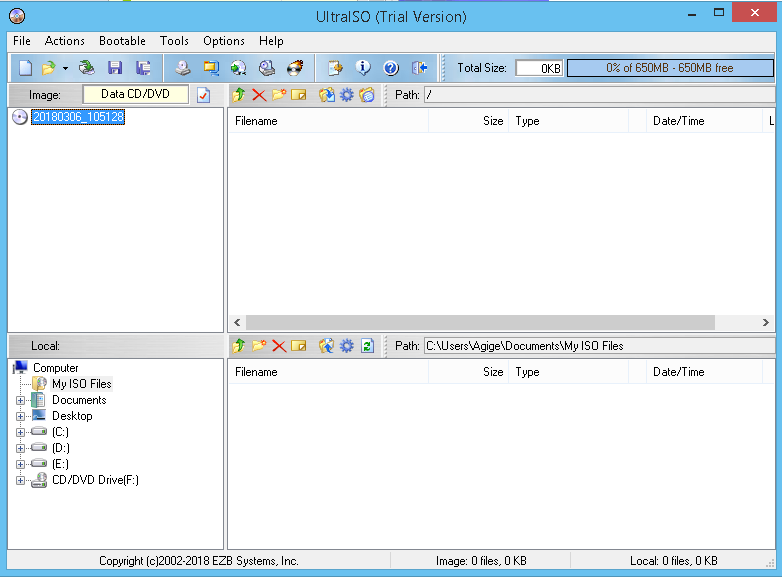 UltraISO - Screenshot #4