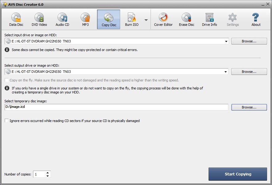 AVS Disc Creator - Screenshot #4