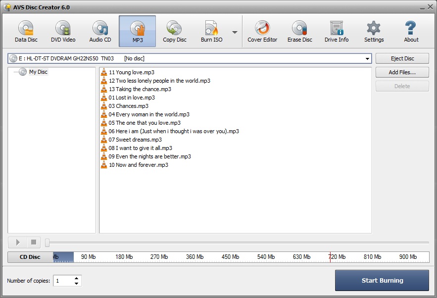AVS Disc Creator - Screenshot #3