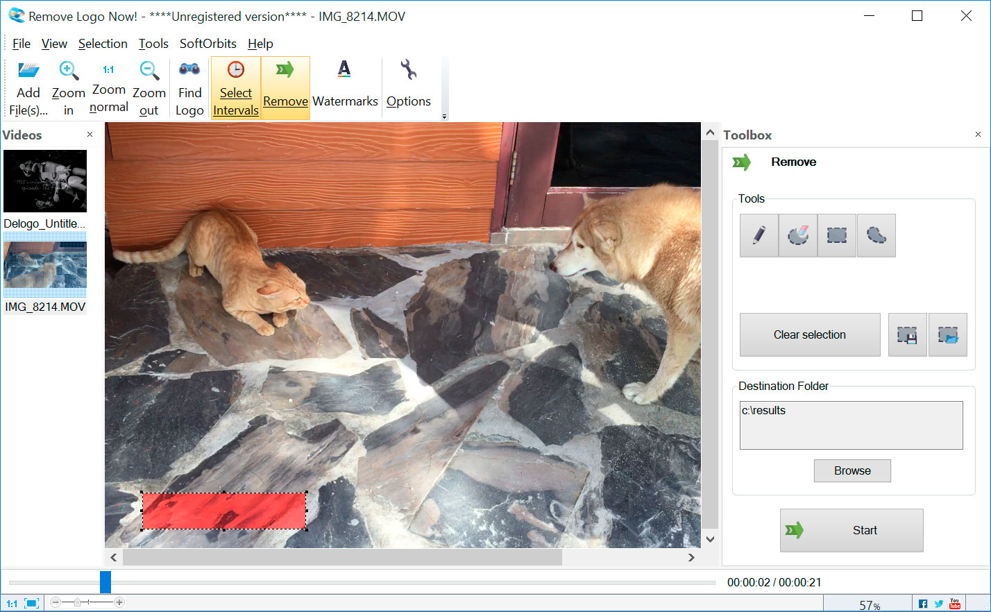 Remove Logo Now! - Screenshot #1
