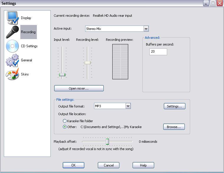 Siglos Karaoke Player/Recorder download for free SoftDeluxe