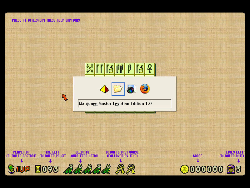 Mahjongg Master Egyptian Edition - Screenshot #5