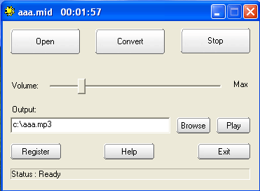 MIDI TO MP3 MAKER - Screenshot #4