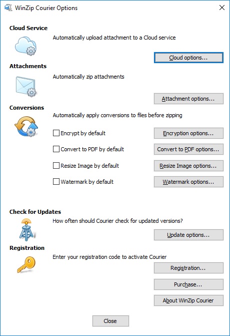 WinZip Courier - Screenshot #3