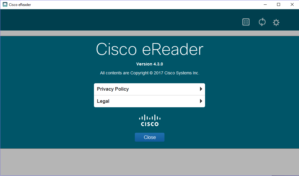 Cisco eReader - Screenshot #1