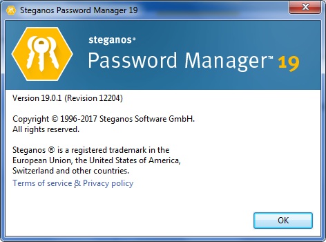 Steganos Password Manager - Screenshot #9