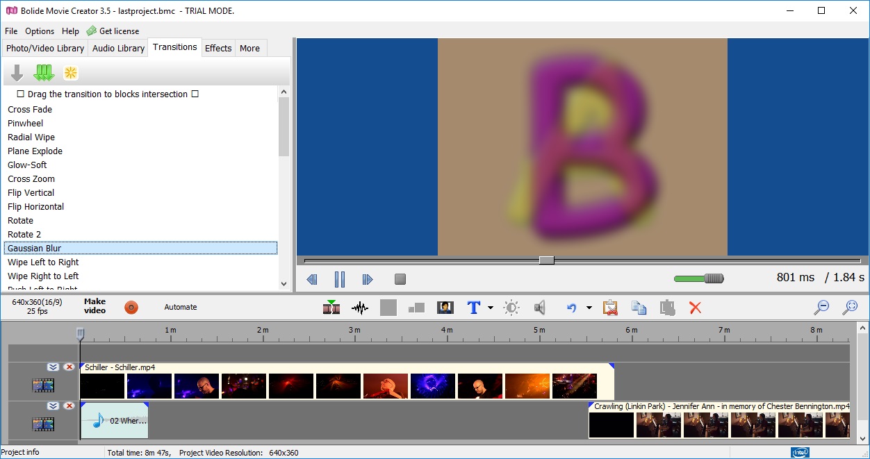 Bolide Movie Creator - Screenshot #6
